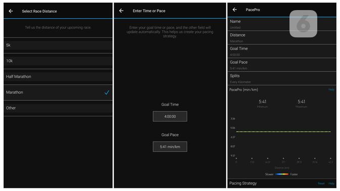 PacePro Pacing Strategies di Aplikasi Garmin Connect. Liputan6.com/Mochamad Wahyu Hidayat