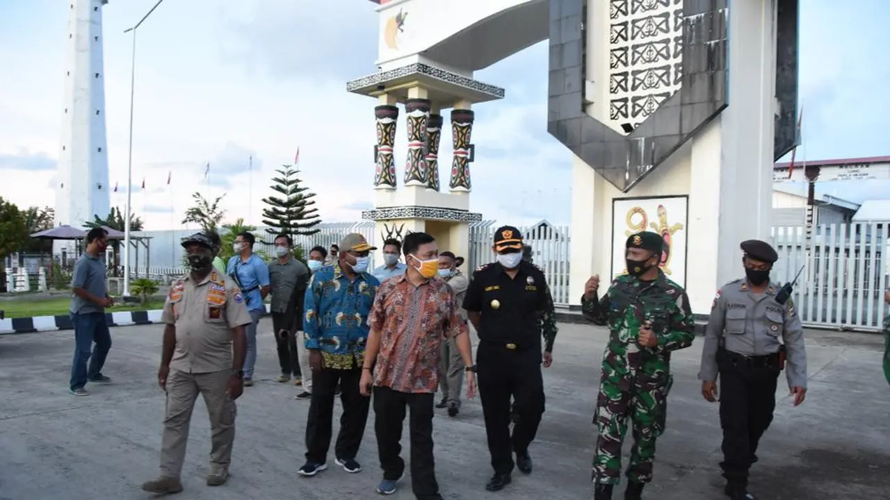Kegiatan pengawasan Bea Cukai di perbatasan Indonesia - Papua Nugini