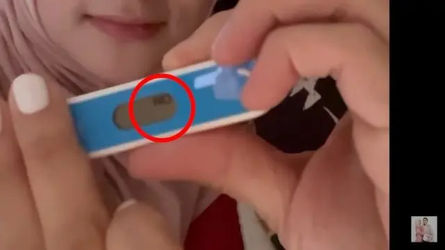 Hasil uji kehamilan Citra Kirana