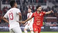 Pemain asing Persija Jakarta, Jean Mota, berhasil mencetak gol debut bagi Macan Kemayoran saat menghadapi Persis Solo pada laga pekan