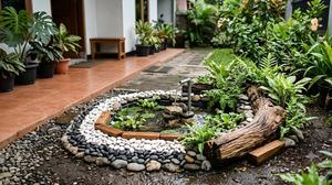 Batu Koral Hitam atau Putih? Mana yang Lebih Mudah Dirawat untuk Taman