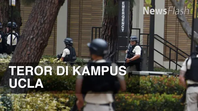 NEWS FLASH: Penembakan dan Teror di Kampus UCLA 2 Orang Tewas