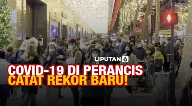 Situasi COVID-19 terus memburuk di Prancis, dengan 464.769 kasus baru dilaporkan dalam 24 jam terakhir, demikian diumumkan oleh badan kesehatan masyarakat negara itu.