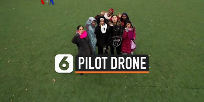 VIDEO: Serunya Kisah Pilot Drone Perempuan