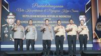 Penandatanganan nota kesepahaman dan perjanjian kerja sama antara Kementerian Imigrasi dan Pemasyarakatan (Kemenimipas) dan Kepolisian Republik Indonesia (Polri) di Jakarta, Senin (4/8/2025)