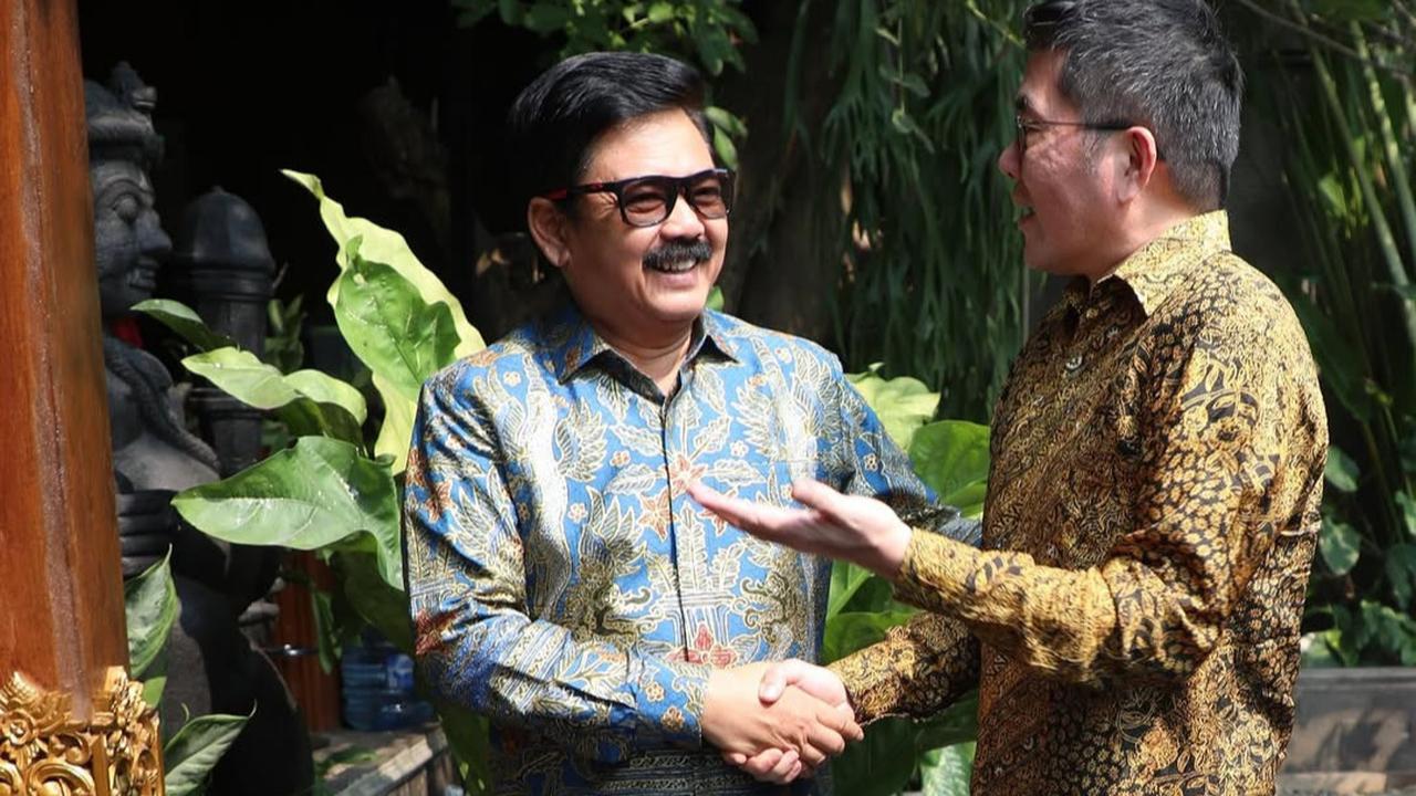 Eks Panglima TNI Kedatangan Sahabatnya Mantan Panglima Pertahanan Singapura
