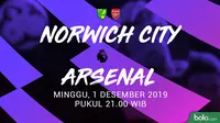 Premier League - Norwich City Vs Arsenal (Bola.com/Adreanus Titus)
