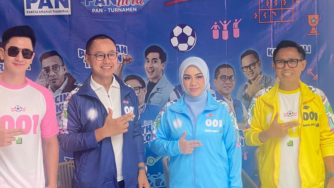 Verrel Bramasta ikut terlibat dalam perhelatan PANtura, kompetisi permainan tradisional.