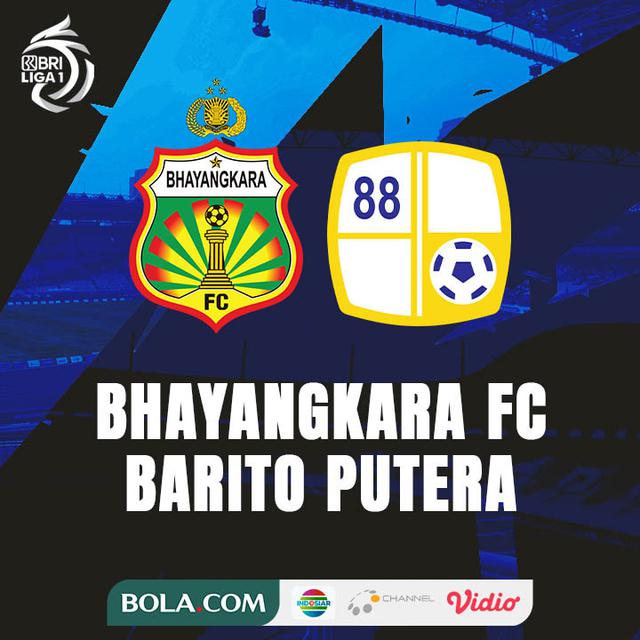 BRI Liga 1 - Bhayangkara FC Vs Barito Putera
