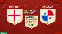 Piala Dunia 2018 Inggris Vs Panama (Bola.com/Adreanus Titus)