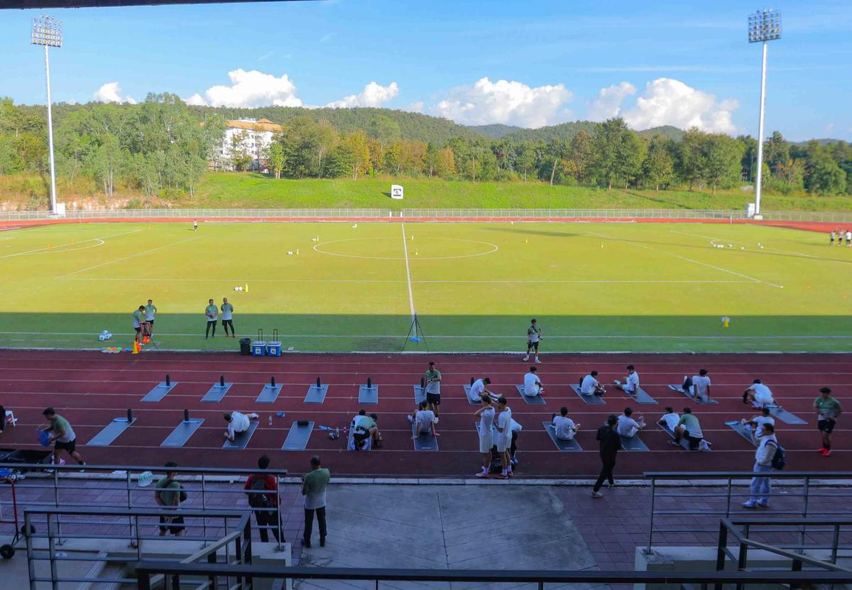 FOTO: Timnas Indonesia U-22 Matangkan Persiapan Jelang Laga Perdana SEA Games 2025