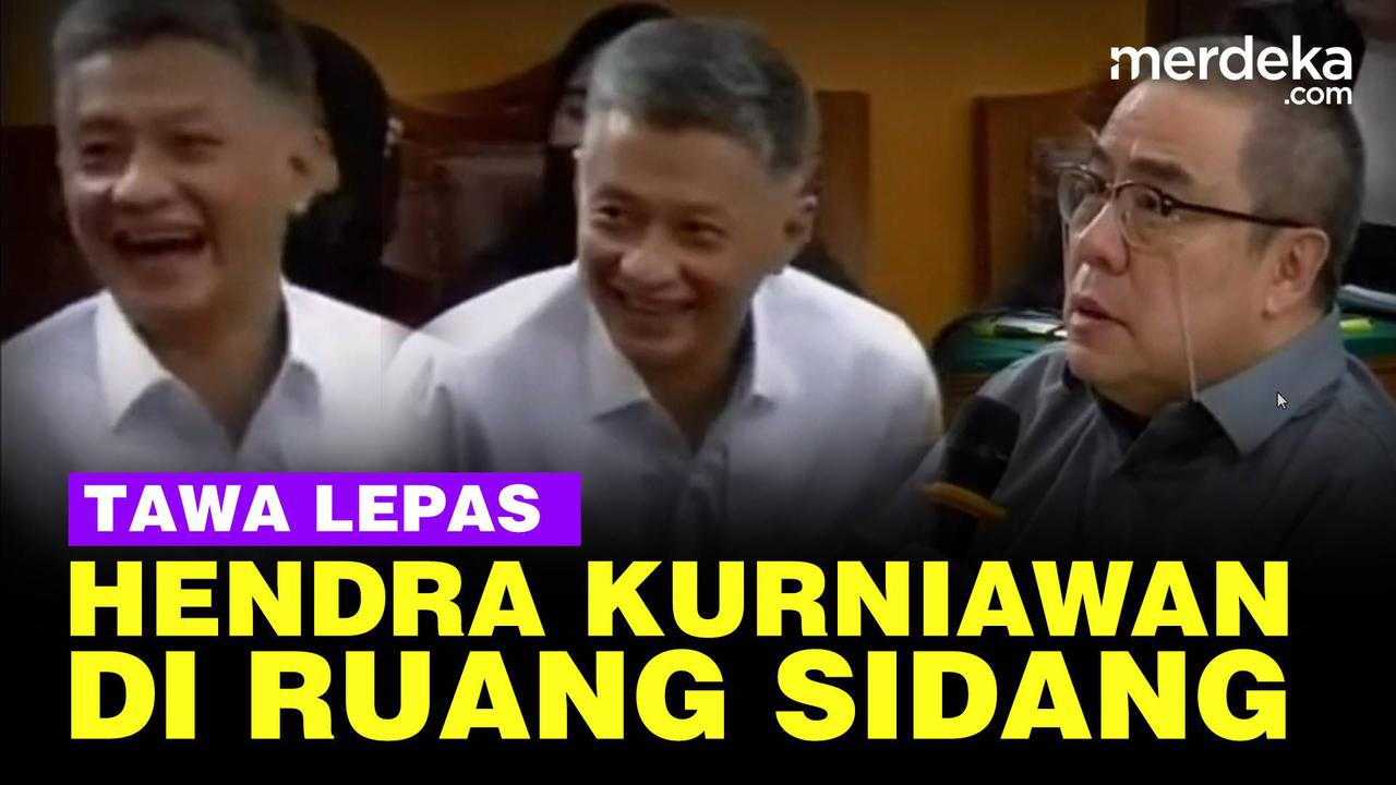 VIDEO: Hendra Kurniawan Tertawa Lepas Depan Hakim saat Dengar Pendapat Ahli di Sidang