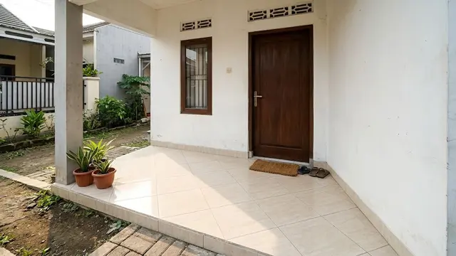 Ide Lantai Teras Rumah Kecil