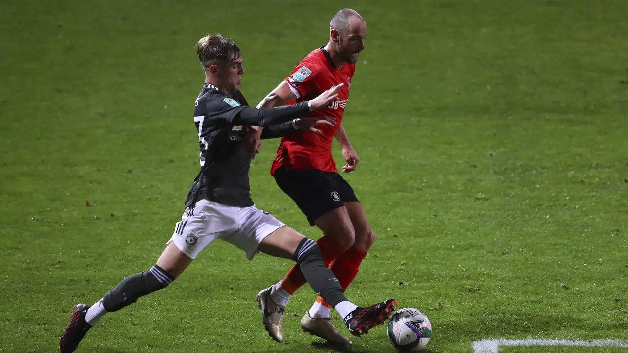 FOTO: Manchester United Hajar Luton Town di Piala Liga Inggris