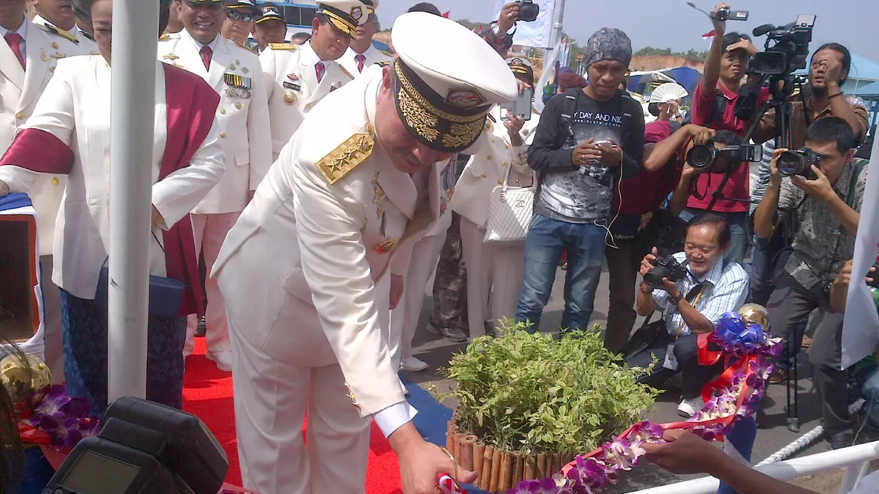 3 Kapal Patroli Baru Resmi Beroperasi di Barat Indonesia