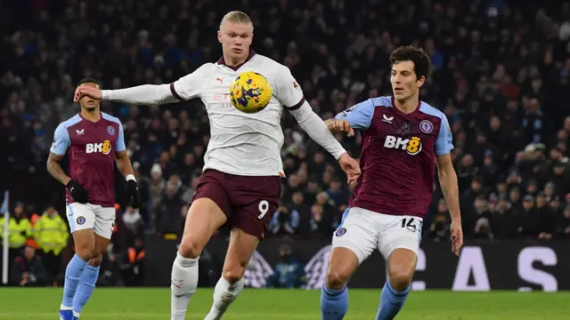 Aston Villa Vs Manchester City