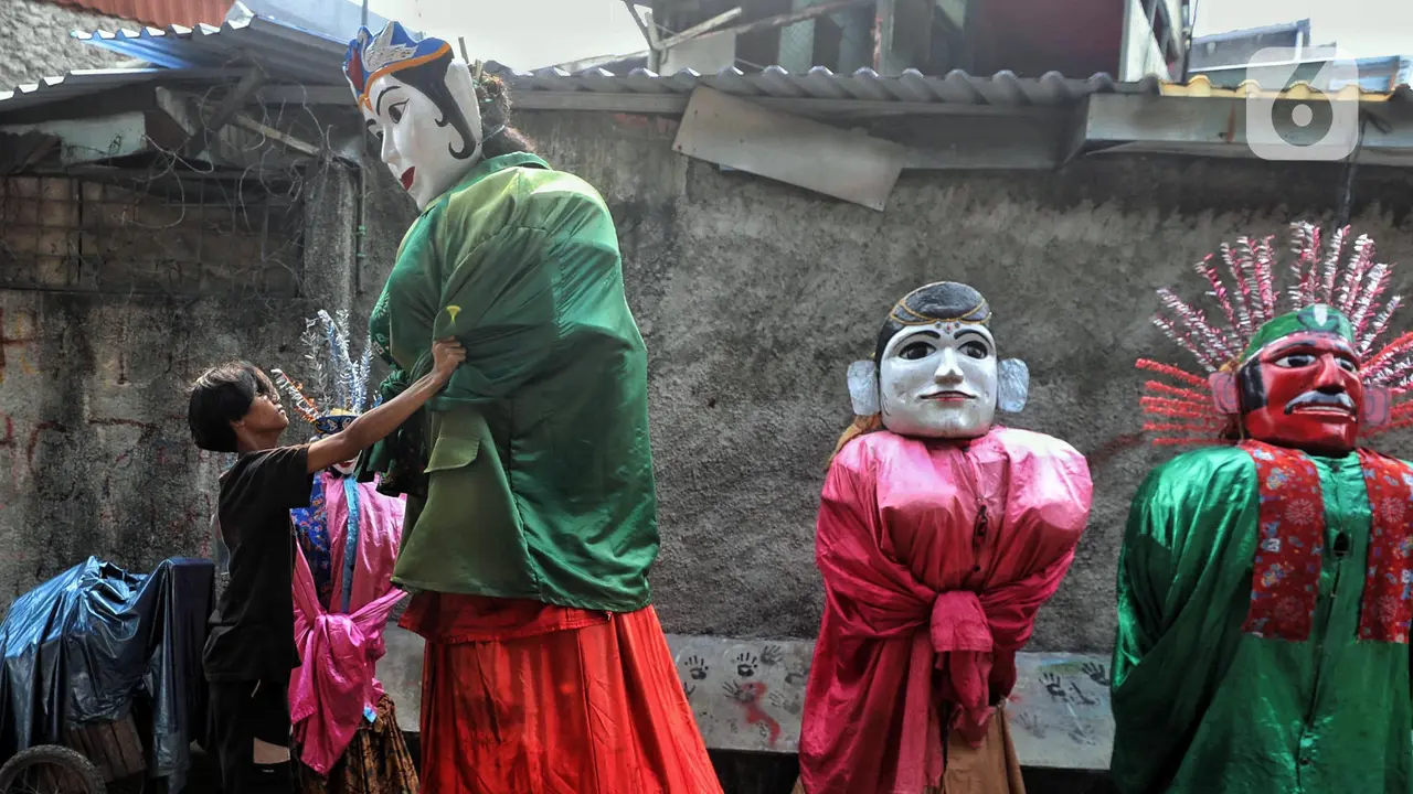 Hargai Ikon Budaya Betawi, Ondel-ondel Dilarang untuk Mengamen
