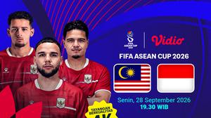 FIFA ASEAN Cup 2026 - Malaysia vs Indonesia: Modal Kemenangan pada Laga Pembuka di Vidio