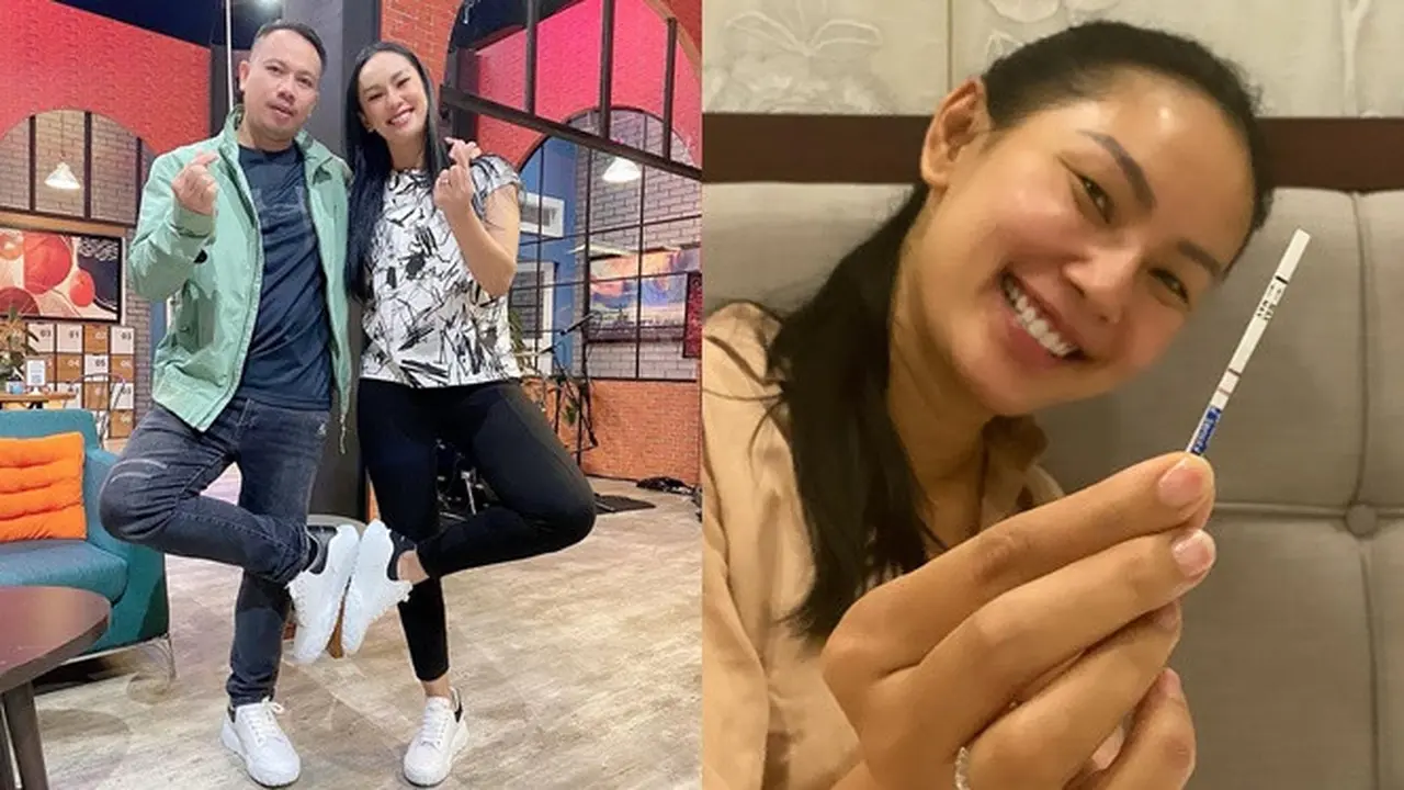 7 Momen Haru Vicky Prasetyo dan Kalina Ocktaranny Kabarkan Kehamilan ke Keluarga