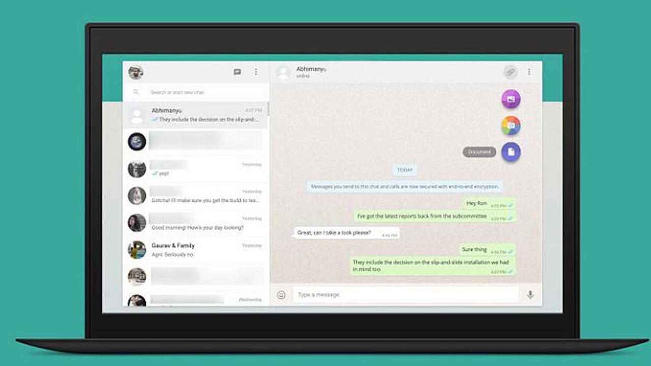 Asyik, WhatsApp Web Kini Bisa Kirim Dokumen