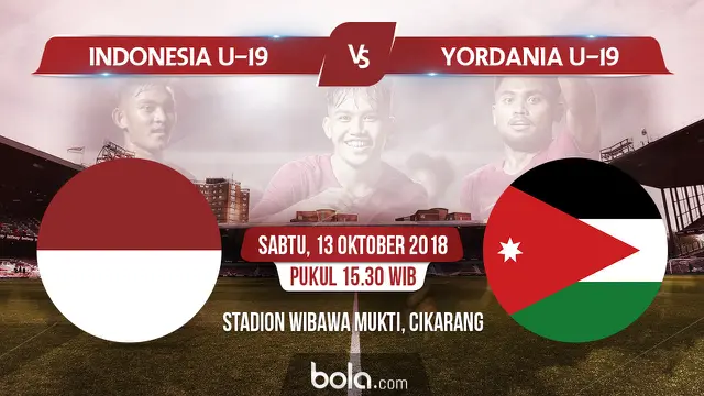 Timnas Indonesia U-19 vs Yordania