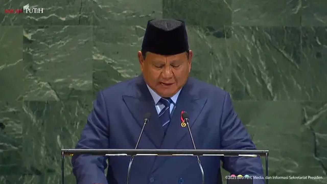 Sidang Umum PBB, Prabowo Pamer RI Capai Swasembada Beras dan Ekspor ke Palestina