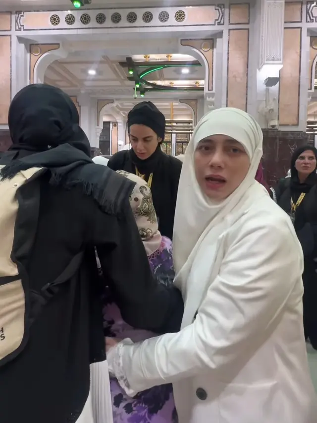 Celine Evangelista Umroh