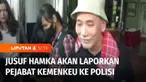 Dituduh perusahaannya masih memiliki utang kepada negara, Jusuf Hamka akan melaporkan pejabat Kementerian Keuangan kepada polisi. Sebelumnya, Jusuf Hamka lebih dulu menagih utang kepada pemerintah sebesar Rp 800 miliar.