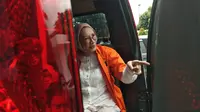 Ratna Sarumpaet tiba di Kejari Jakarta Selatan (Liputan6.com/ Ady Anugrahadi)