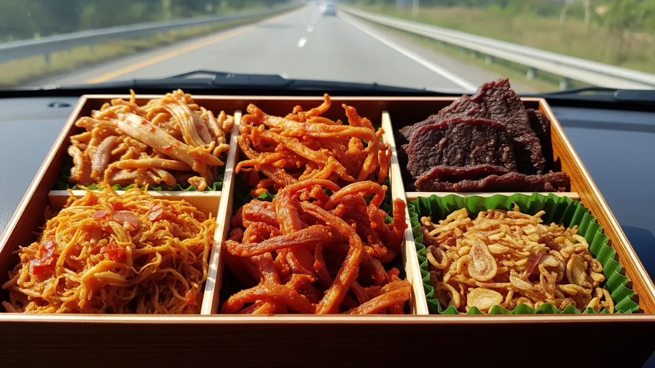 Ide Lauk Kering untuk Bekal Perjalanan Mudik Jauh/Gemini AI