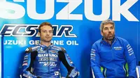 Suzuki Ectsar mengonfirmasi Sylvain Guintoli kembali menggantikan Alex Rins untuk MotoGP Mugello 2017. (dok. Autosport)