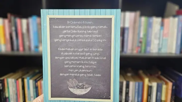 Blurb Novel The Chibiniko Kitchen./Copyright doc. Endah