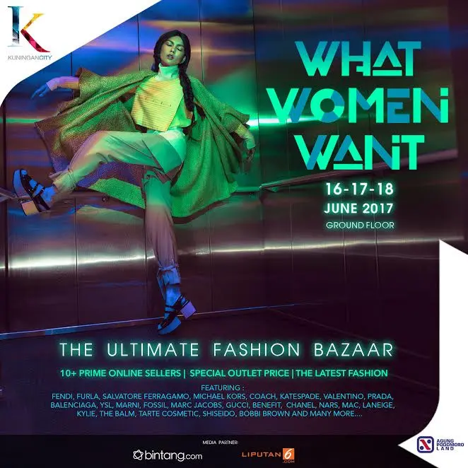 What Women What, fashion bazaar meetup di Kuningan City. (Sumber foto: istimewa)
