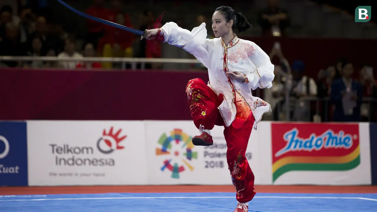 Wushu Putri Indonesia : Lindswell Kwok