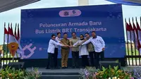 Perum Damri Luncurkan 90 Bus Listrik Baru untuk Koridor TransJakarta