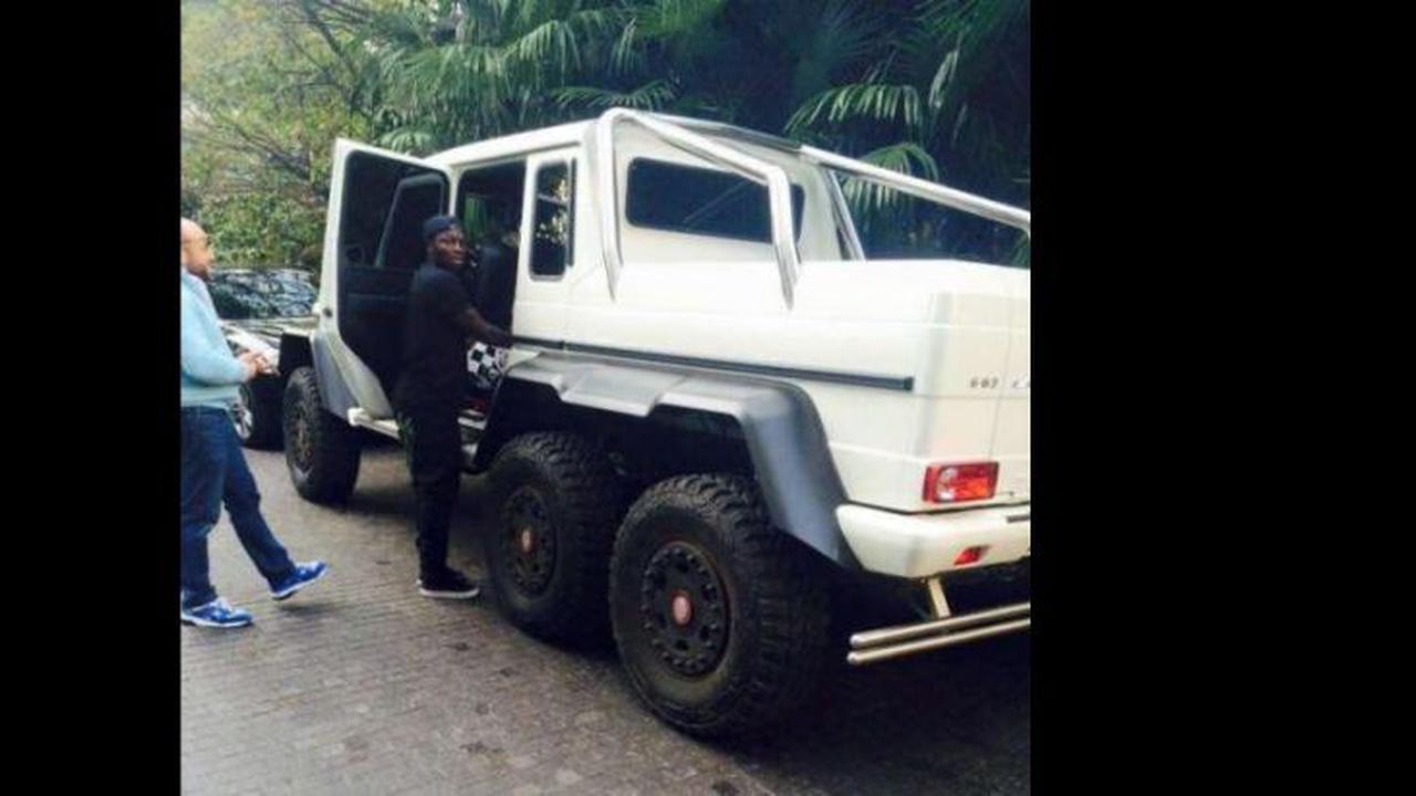 Tampil Gaya, Sulley Ali Muntari Kini Tunggangi Mercy 6X6
