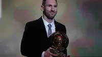 Lionel Messi Rebut Ballon d'Or 2019 (AP)