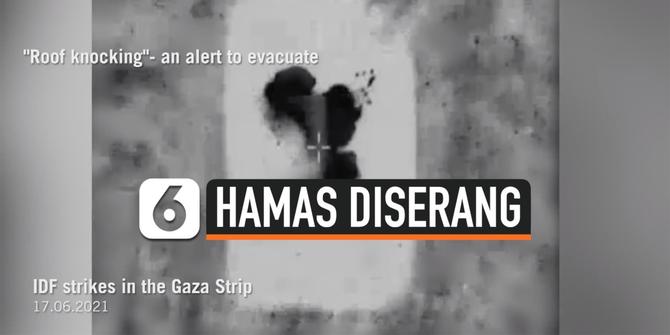 VIDEO: Pesawat Tempur Israel Serang Pos Militer Hamas di Gaza