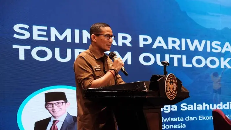 Menparekraf Sandiaga Uno dalam Indonesia Tourism Outlook 2023