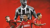 Manchester United - Kandidat kapten pengganti Bruno Fernandes (Bola.com/Adreanus Titus)