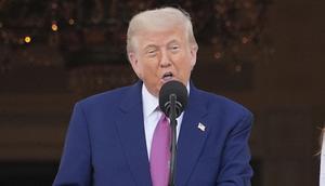 Presiden Amerika Serikat Donald Trump di Gedung Putih,&nbsp;Kamis (12/6/2025). (Dok. AP/Alex Brandon)