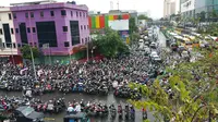 Peserta Aksi Damai 2 Desember Sulap Kwitang Jadi Lahan Parkir 