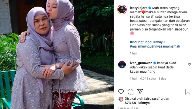 Unggahan Lesti Kejora