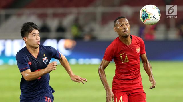 Babak Pertama, Indonesia Bermain Imbang Lawan Thailand
