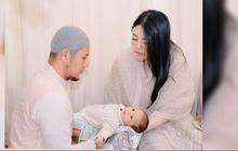 Potret Akikah Baby Agham Anak Via Vallen, Paras Cute Sang Anak Bikin Salfok