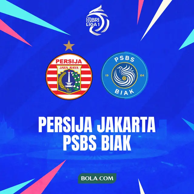 BRI Liga 1 - Persija Jakarta Vs PSBS Biak