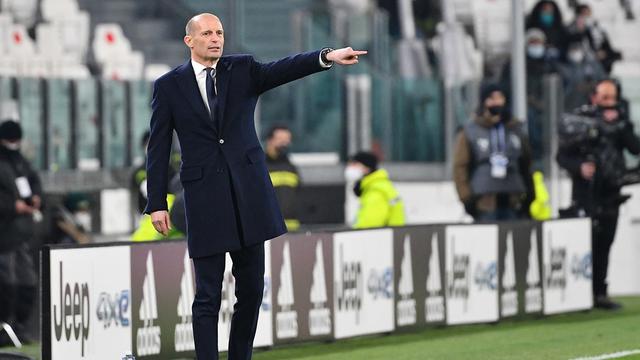 Pelatih Juventus, Massimiliano Allegri.