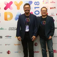 Steve Christian selaku CEO Kapan Lagi Youniverse (KLY) membuka acara yang sekaligus menjadi ajang perkenalan bergabungnya media online Kapan Lag Network dan Liputan6.com. (FOTO: Kapanlagi.com)
