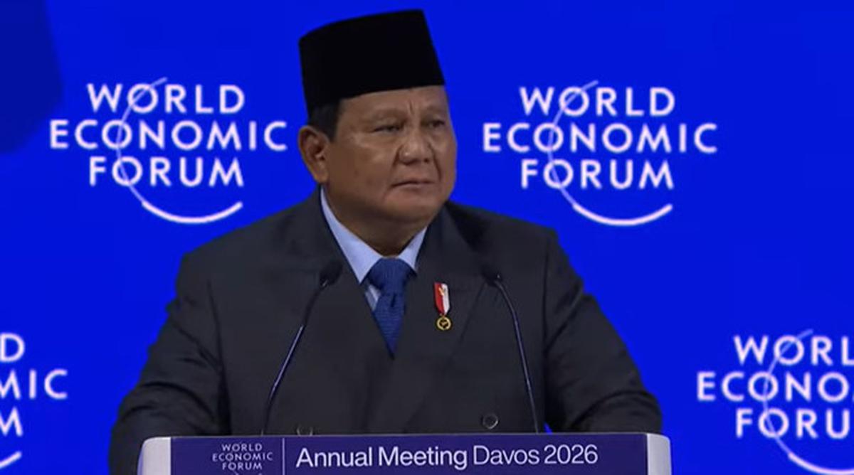 Di WEF Davos, Prabowo Pamer Hemat Anggaran Rp 304,7 Triliun untuk MBG