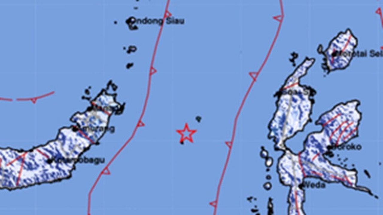 Gempa M 5,1 Guncang Wilayah Tenggara Bitung, Warga Diminta Tetap Waspada